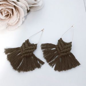 Handmade Macramé earrings
